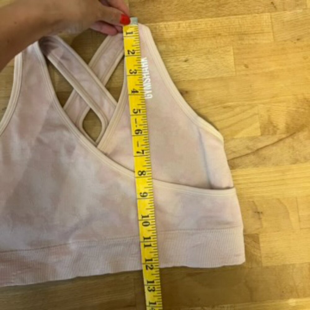 Gymshark Pink Sports Bra (M) - Picture 4 of 10